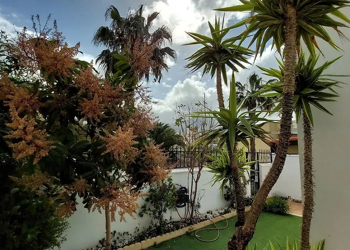 House With A Tropical Garden Nyaraló